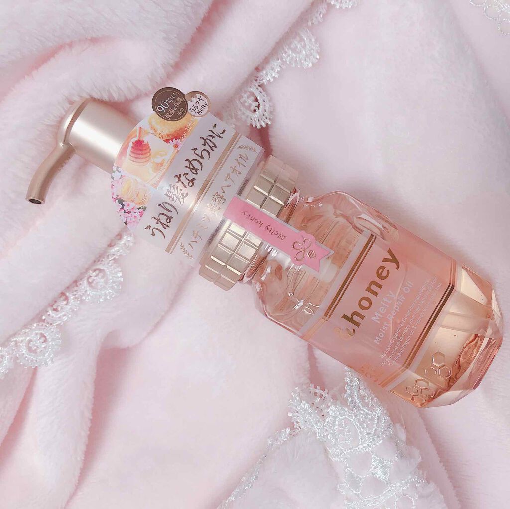 &honey &honey メルティ モイストリペア ヘアオイル 3.0のクチコミ「＼髪の毛サラッサラ🌸／
《超オススメヘアオイル🐝》比較レビュー✨

✔︎＆honey
メルティ.....」（2枚目）