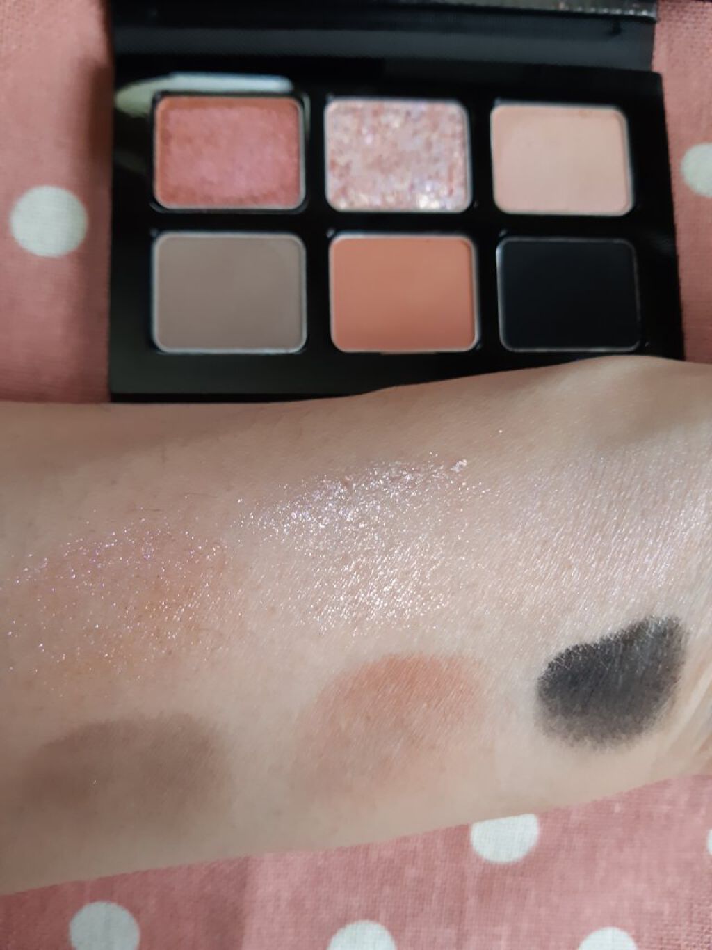 スプリング/サマー コレクション 限定アイパレット2種 ヌードパンク アイパレット/shu uemura/アイシャドウパレットを使ったクチコミ（3枚目）