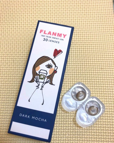 FLANMY 1day（10枚/30枚）/FLANMY/ワンデー（１DAY）カラコンを使ったクチコミ（1枚目）