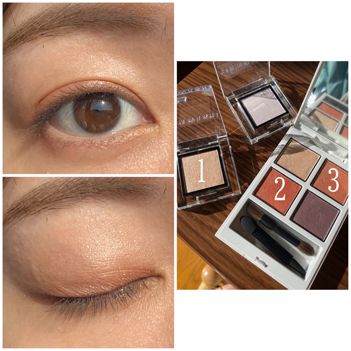 アディクション ザ アイシャドウ パール/ADDICTION/単色アイシャドウを使ったクチコミ(3枚目)