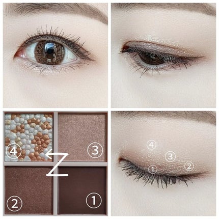 レブロン ダズル アイシャドウ クアッド/REVLON/アイシャドウパレットを使ったクチコミ(3枚目)