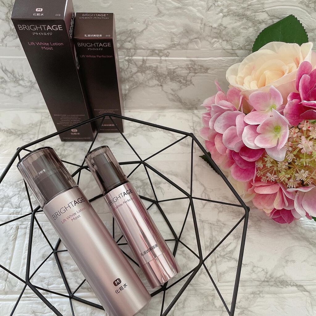 リフトホワイト パーフェクション/BRIGHTAGE/美容液を使ったクチコミ（2枚目）