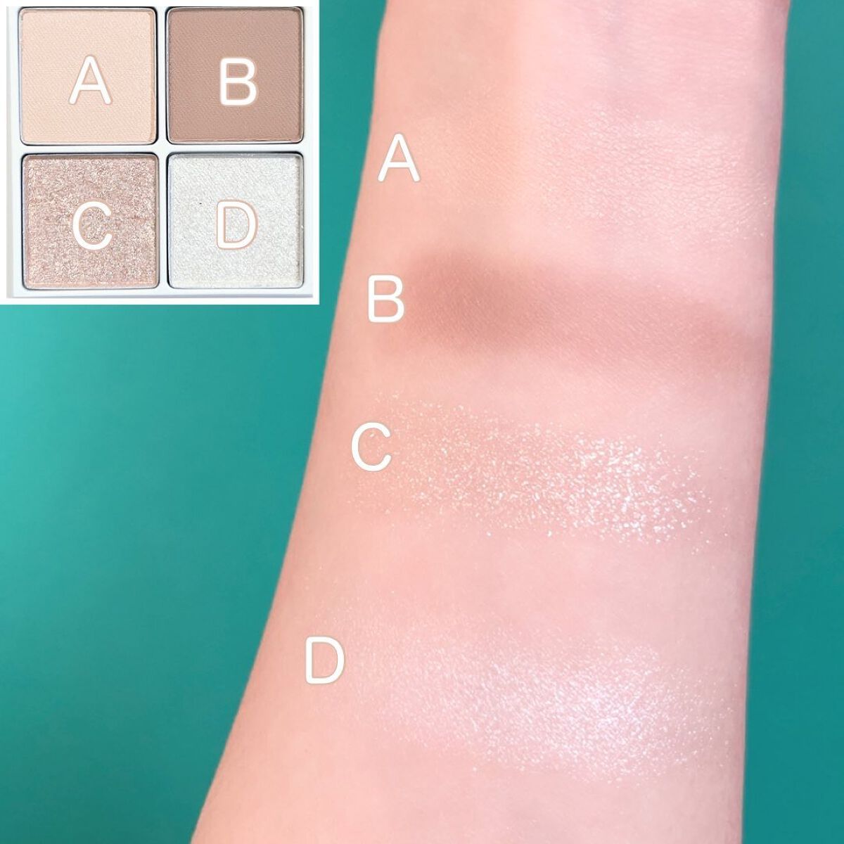 THE アイパレR/b idol/アイシャドウパレットを使ったクチコミ（3枚目）