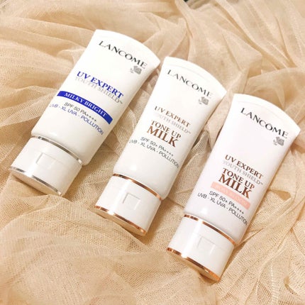 ランコム エクスペール トーンアップミルク 試してみた】UV エクスペール トーン アップ LANCOMEのリアルな