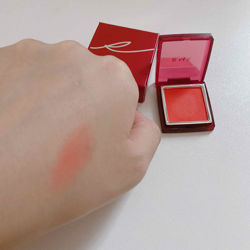 ウキヨモダン ブラッシュ 02 舞(MAU)/RMK/パウダーチークを使ったクチコミ（3枚目）