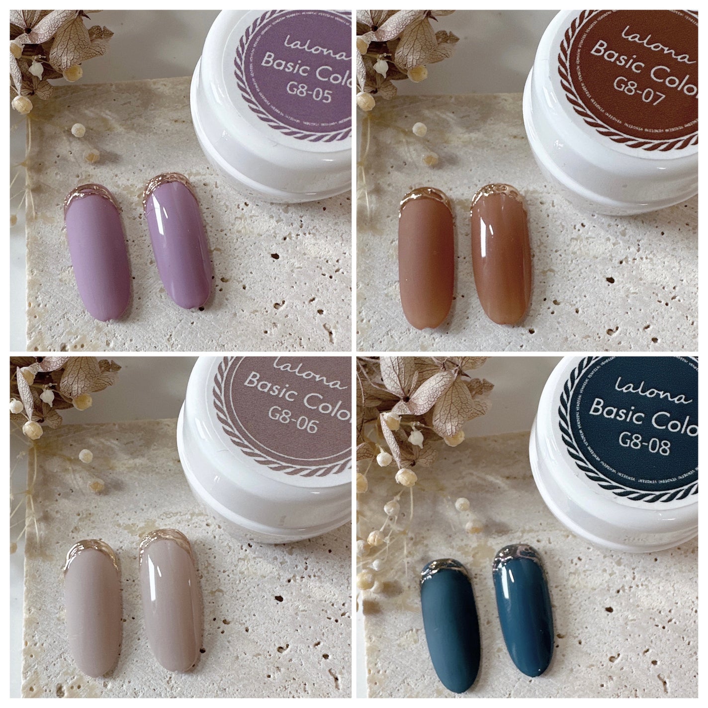 🐒ズボラママみっちゃんの高見えネイル💅 on LIPS 「しっかり発色にはこれ!LALONAベーシックカラーG8シリーズ..」(5枚目)