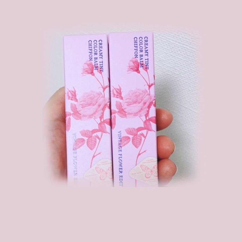 ビンテージフラワーエディション クリミティントカラーバームシフォン Mamonde