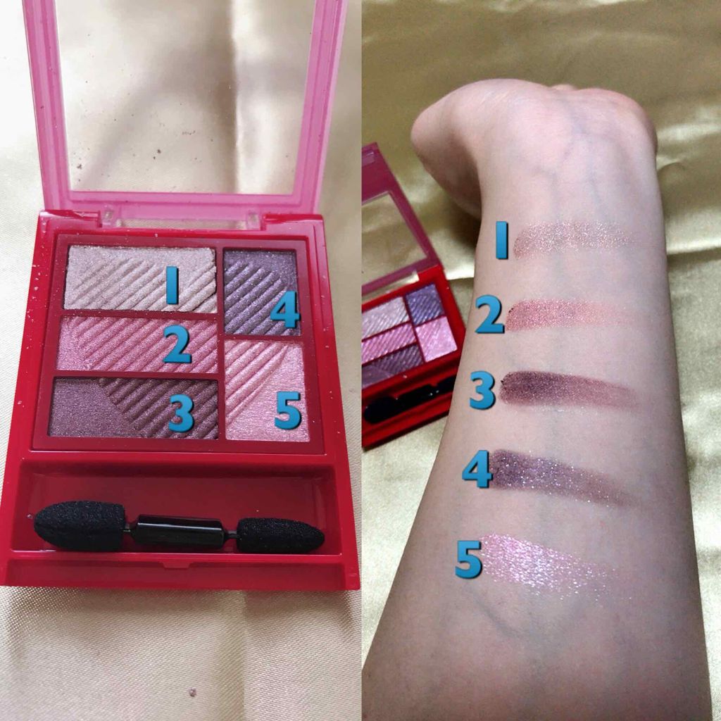 トリプルレシピアイズ/インテグレート/アイシャドウパレットを使ったクチコミ（2枚目）