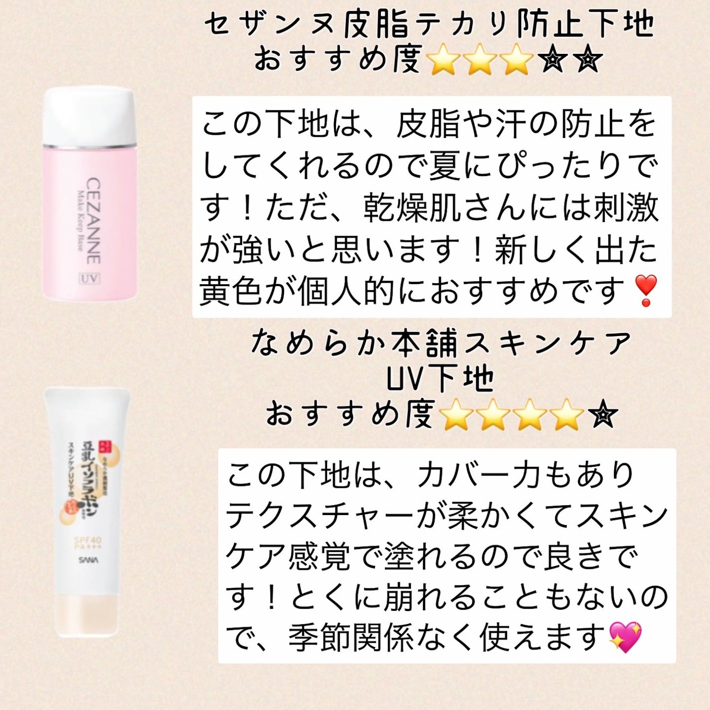 マーメイドスキンジェルUV/キャンメイク/日焼け止めジェルを使ったクチコミ(2枚目)