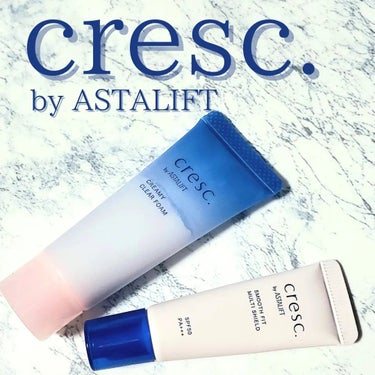 クリーミー クリアフォーム/cresc. by ASTALIFT/洗顔フォームを使ったクチコミ（1枚目）