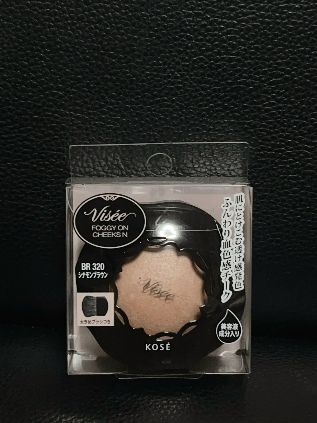 フォギーオンチークス Ｎ BR320 シナモンブラウン/Visée/パウダーチークを使ったクチコミ（1枚目）