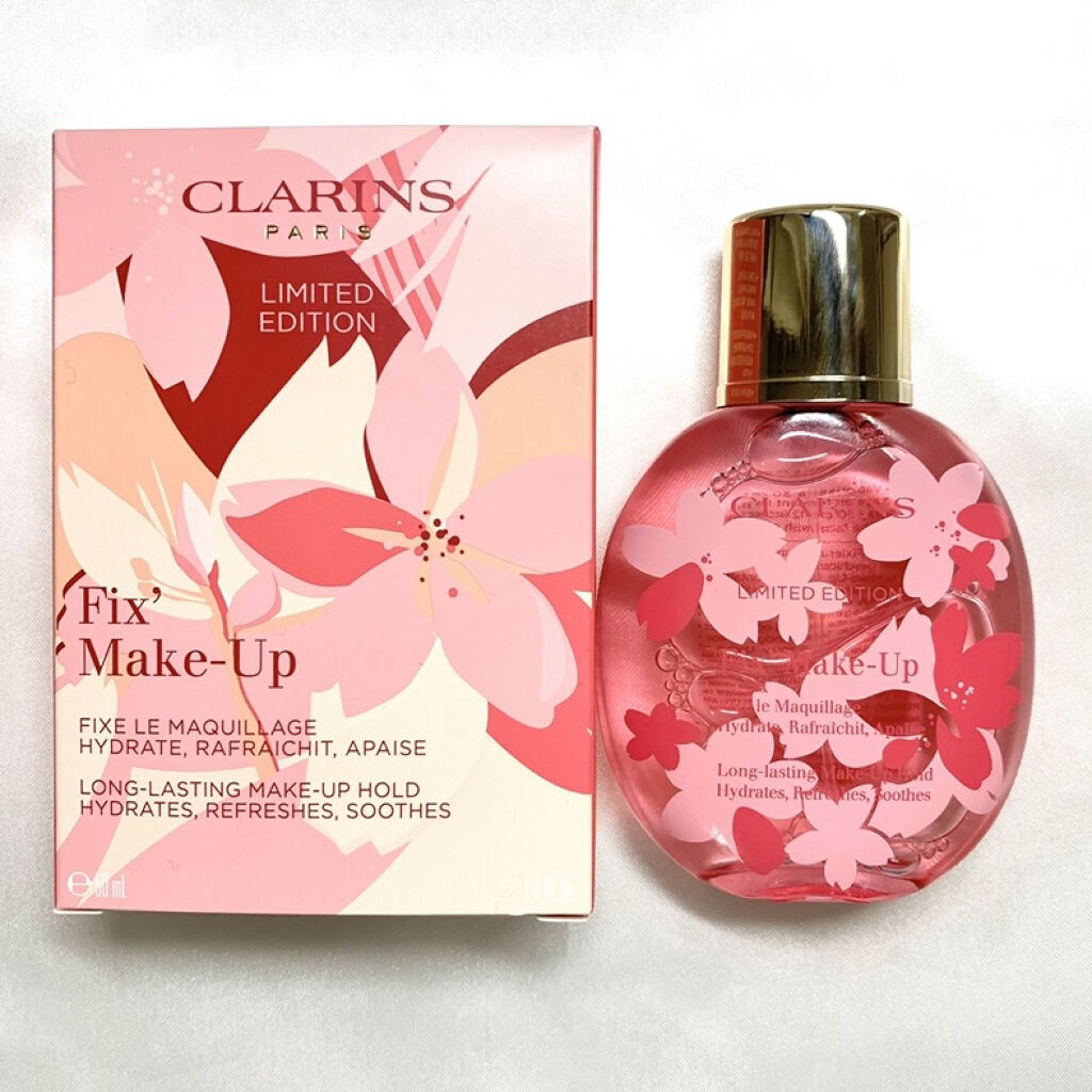 フィックス メイクアップ/CLARINS/ミスト状化粧水を使ったクチコミ（1枚目）