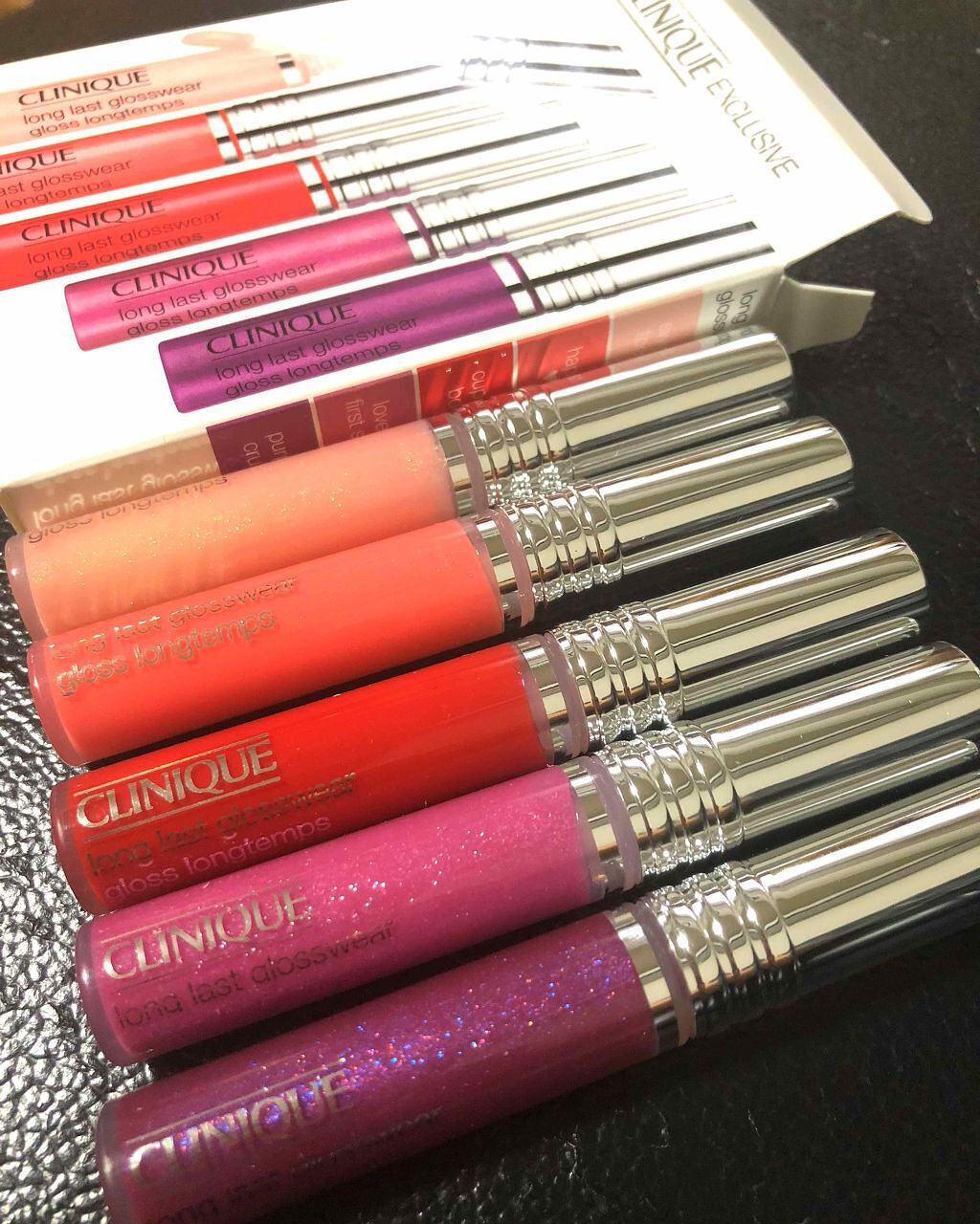 ロング ラスト グロスウェア/CLINIQUE/口紅を使ったクチコミ(3枚目)