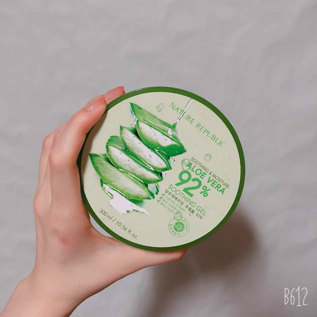 マイルド&モイスチャーアロエジェル/ネイチャーリパブリック/ボディローションを使ったクチコミ(1枚目)