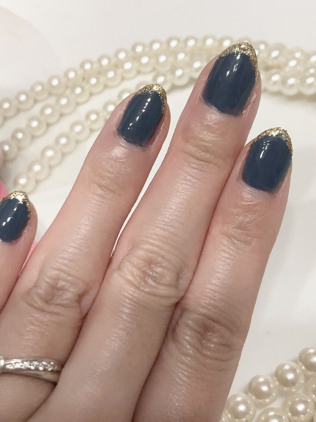 ネイル エナメル 細筆タイプ/ちふれ/マニキュアを使ったクチコミ（3枚目）