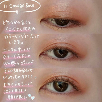 アイカラーレーション/LUNASOL/アイシャドウパレットを使ったクチコミ(4枚目)