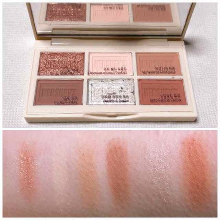 ハーシー プレイカラーアイズミニ/ETUDE/アイシャドウパレットを使ったクチコミ(4枚目)