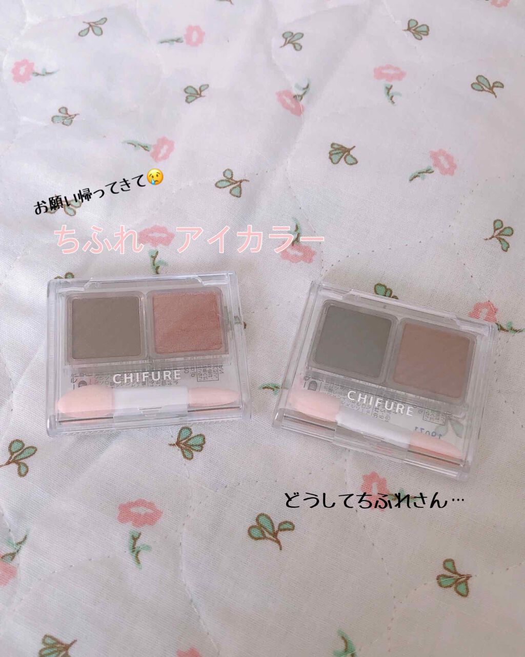 アイ カラー(チップ付)/ちふれ/アイシャドウパレットを使ったクチコミ(1枚目)