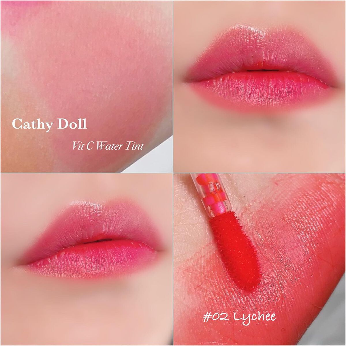 Vit C ウォーターティント/CathyDoll/リップティントを使ったクチコミ(3枚目)
