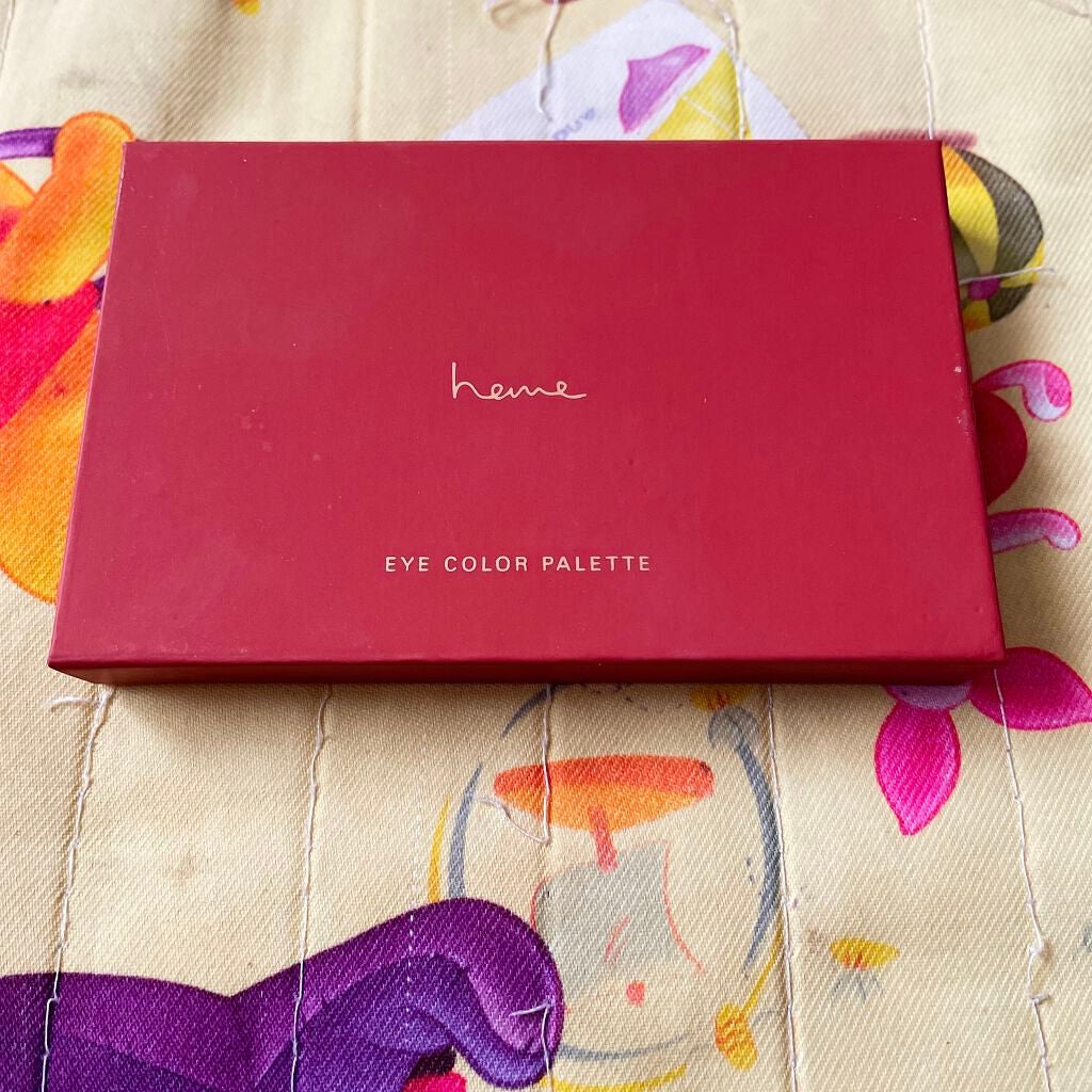 アイカラーパレット/heme/アイシャドウパレットを使ったクチコミ(1枚目)
