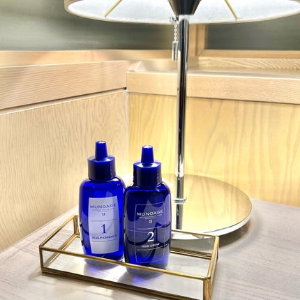 Wアプローチヘアプログラム/MUNOAGE(ミューノアージュ)/頭皮ローションを使ったクチコミ(4枚目)