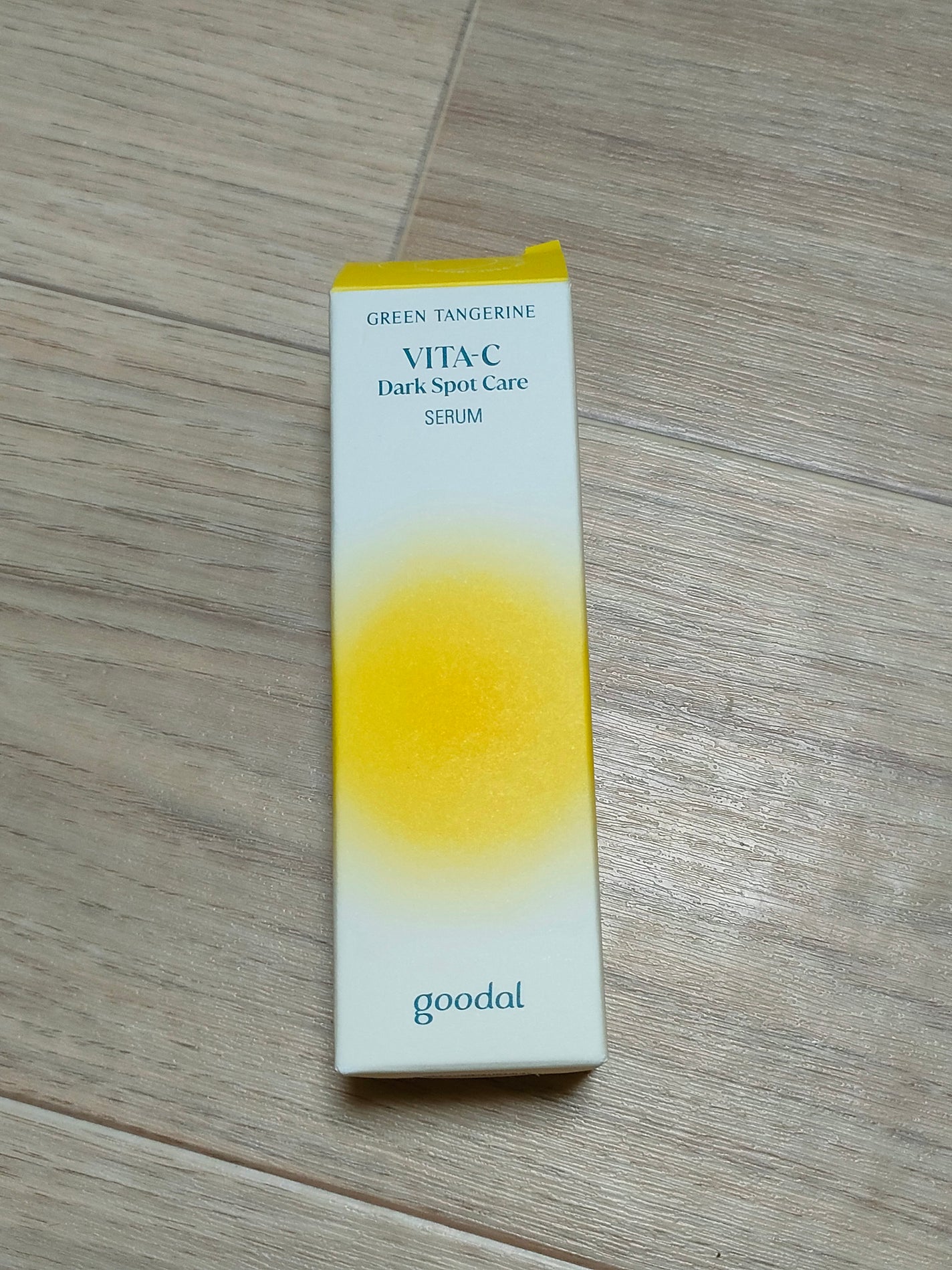 グリーンタンジェリン ビタC ダークスポットケアセラム/goodal/美容液を使ったクチコミ(2枚目)