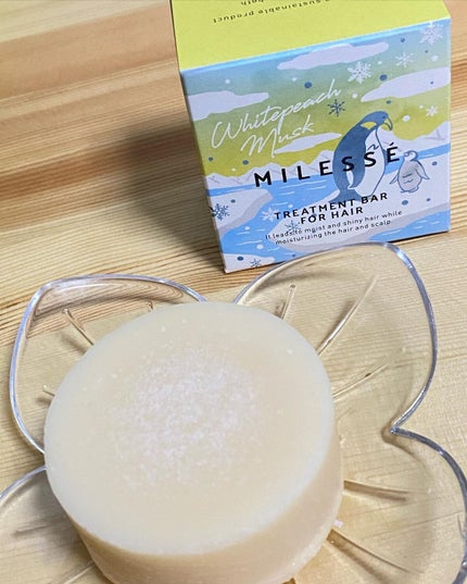 pikopiko on LIPS 「MILESSE(ミレッセ)シャンプーバートリートメントバー石鹸..」(4枚目)