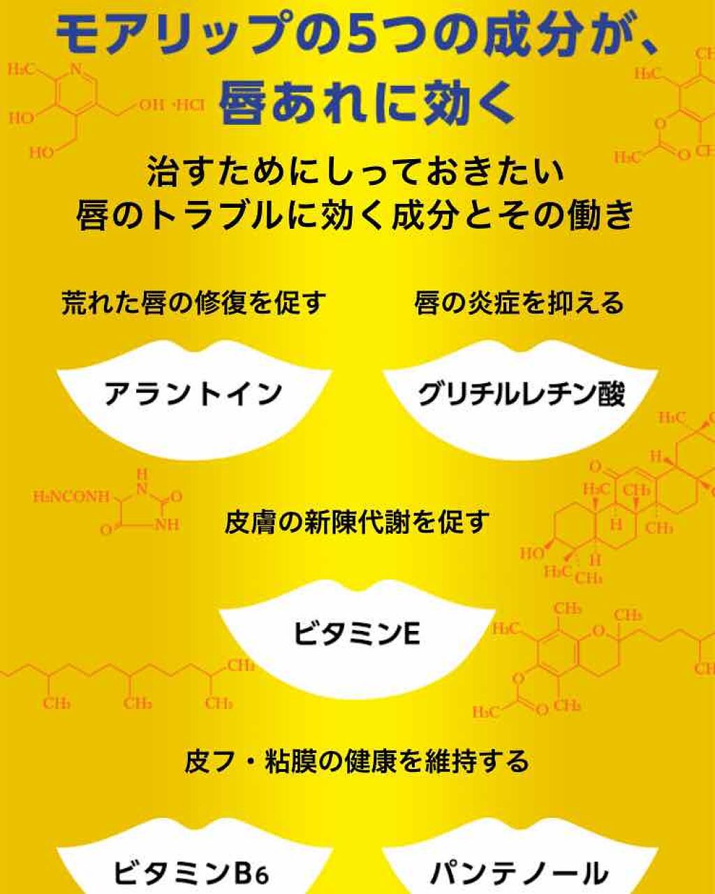 モアリップ N (医薬品)/資生堂薬品/その他を使ったクチコミ（3枚目）