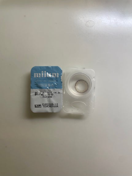 miium 1day/miium/ワンデー(1DAY)カラコンを使ったクチコミ(1枚目)