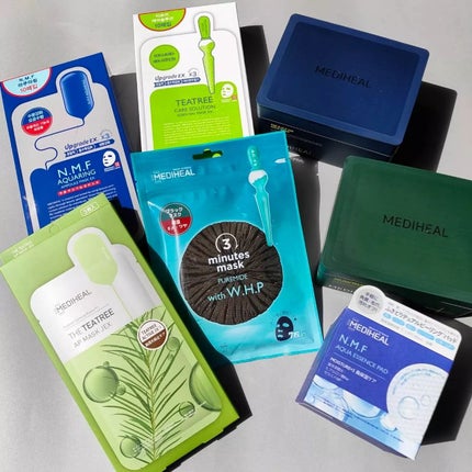 N.M.FアクアアンプルマスクJEX/MEDIHEAL/シートマスク・パックを使ったクチコミ(1枚目)