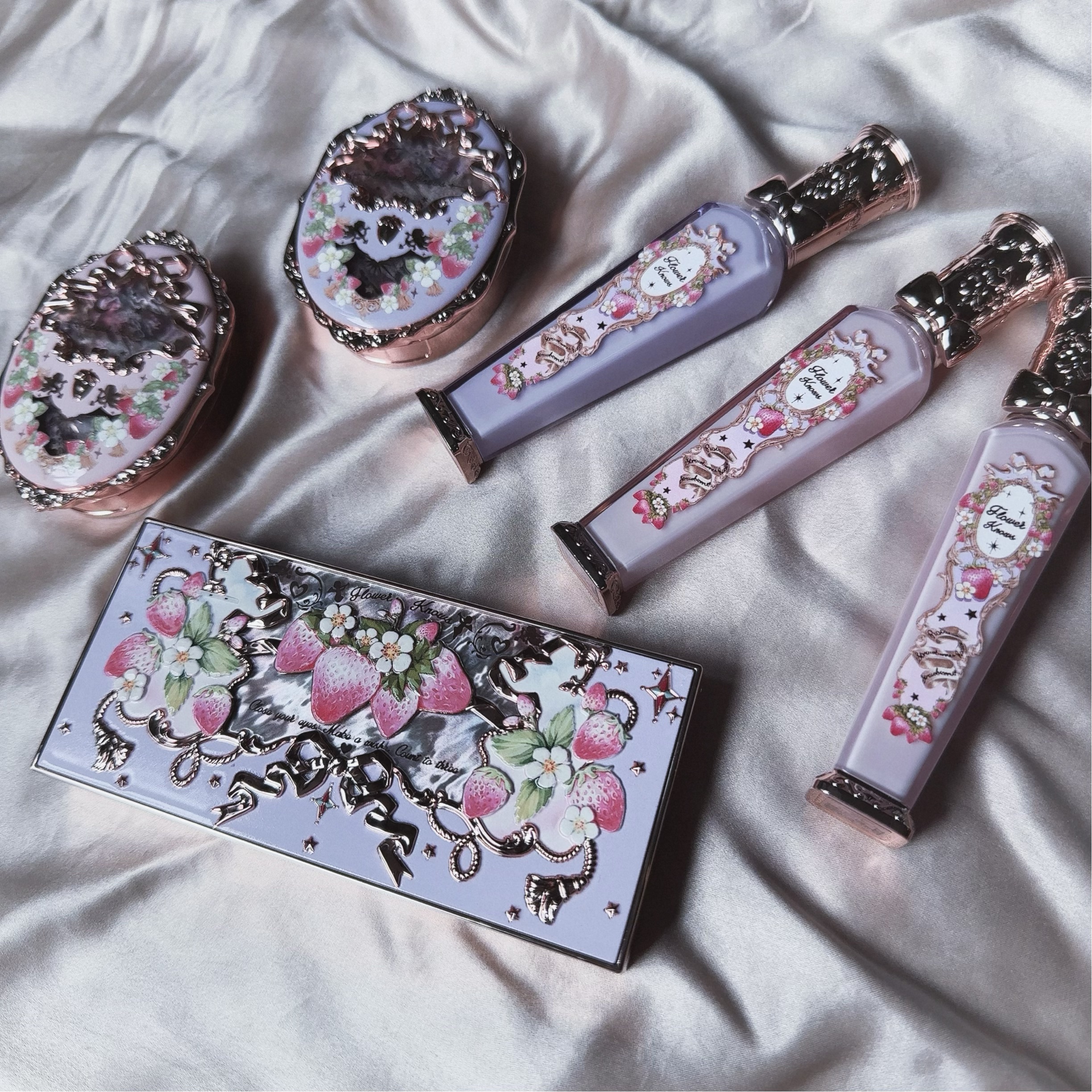 ストロベリーロココシリーズ クラウドマットリップ/FlowerKnows/リップグロスを使ったクチコミ（1枚目）