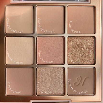 マルチアンダーアイパレット/hina cosmetics/アイシャドウパレットを使ったクチコミ(2枚目)