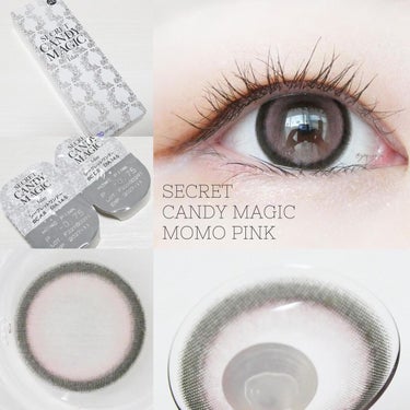 secretcandymagic 1day(シークレットキャンディーマジック） モモピンク/secret candymagic/ワンデー（１DAY）カラコンを使ったクチコミ（2枚目）