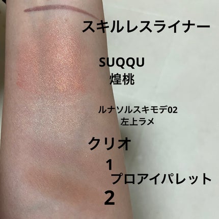 スキンモデリングアイズ/LUNASOL/アイシャドウパレットを使ったクチコミ(9枚目)