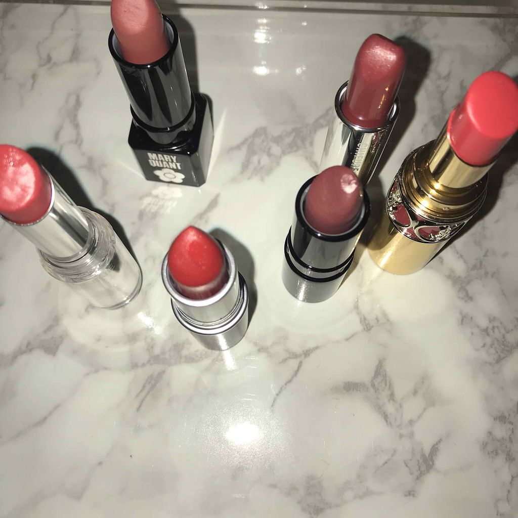 ラスティンググロスリップ/CEZANNE/口紅を使ったクチコミ(2枚目)