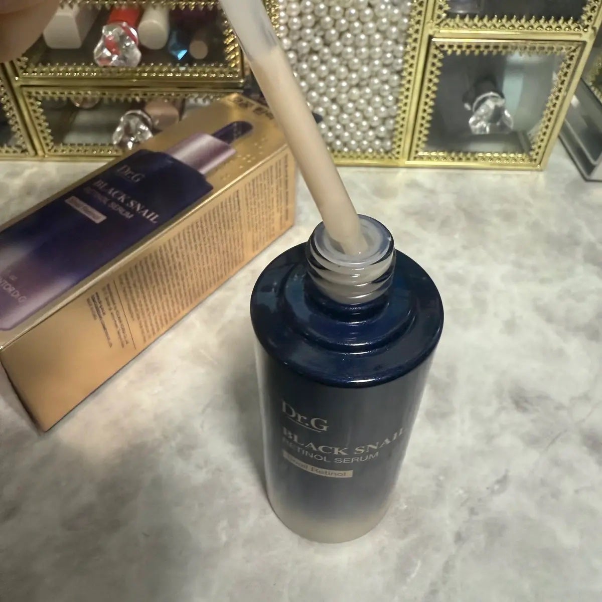 ブラックスネイルレチノールセラム/Dr.G/美容液を使ったクチコミ(2枚目)