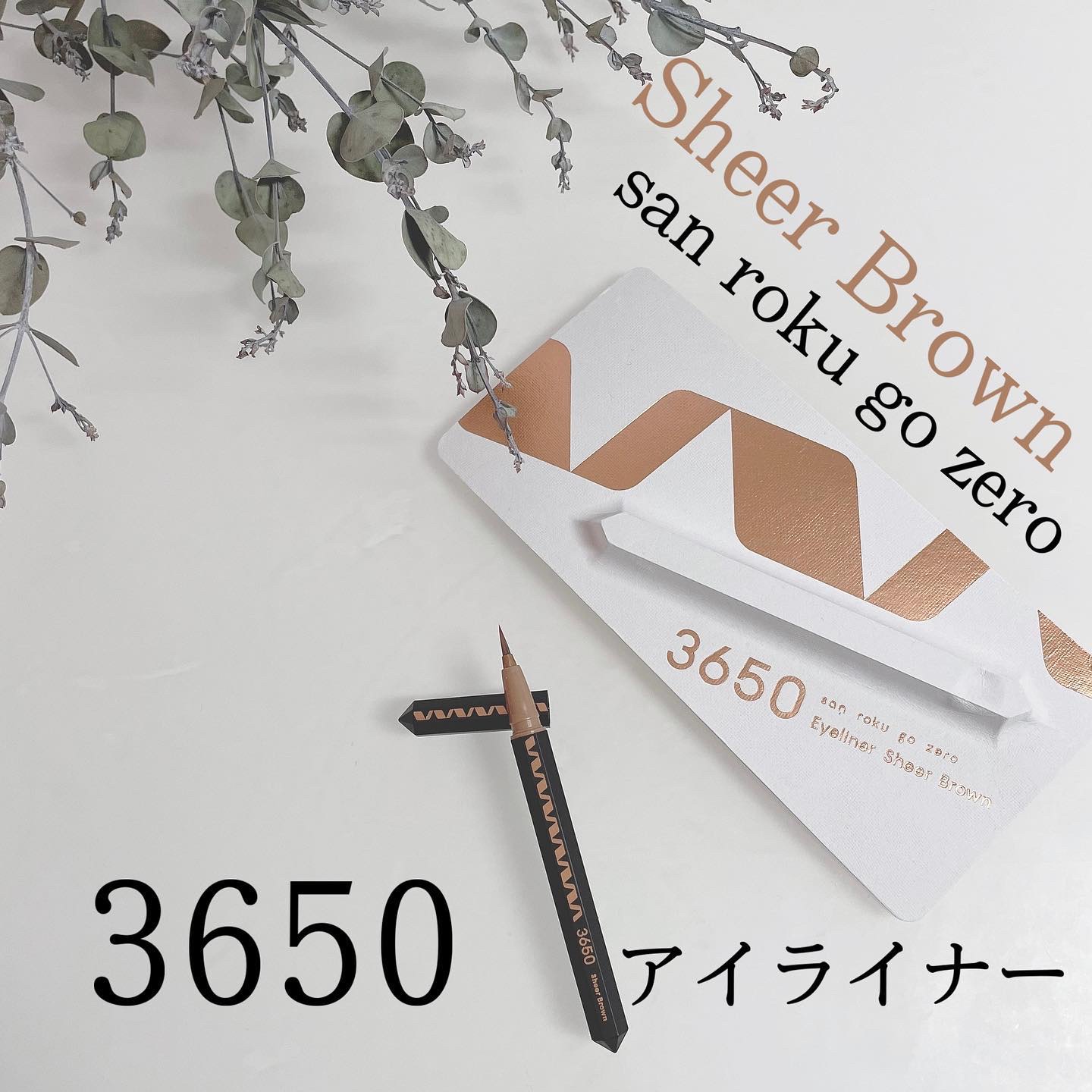 リキッドアイライナー /3650/リキッドアイライナーを使ったクチコミ（1枚目）