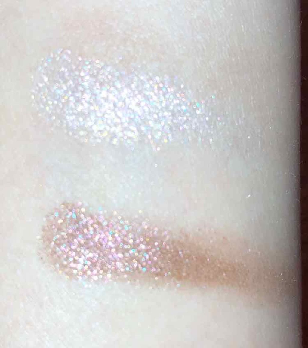 グリッタープリズム シャドウ/MISSHA/グリッターを使ったクチコミ（2枚目）