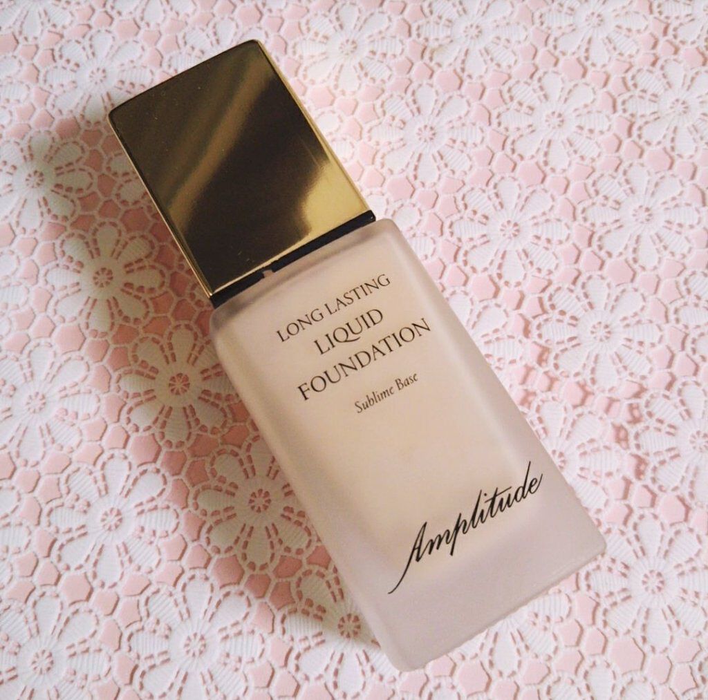 ロングラスティング リキッドファンデーション/Amplitude/リキッドファンデーションを使ったクチコミ(1枚目)