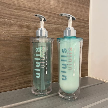 ウォーターコンク モイストシャンプー/ヘアトリートメント/ululis/市販シャンプーを使ったクチコミ(1枚目)