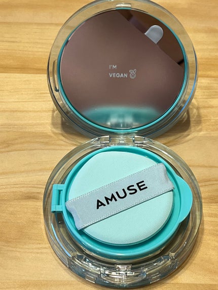 メタフィットヴィーガンクッション/AMUSE/クッションファンデーションを使ったクチコミ(3枚目)