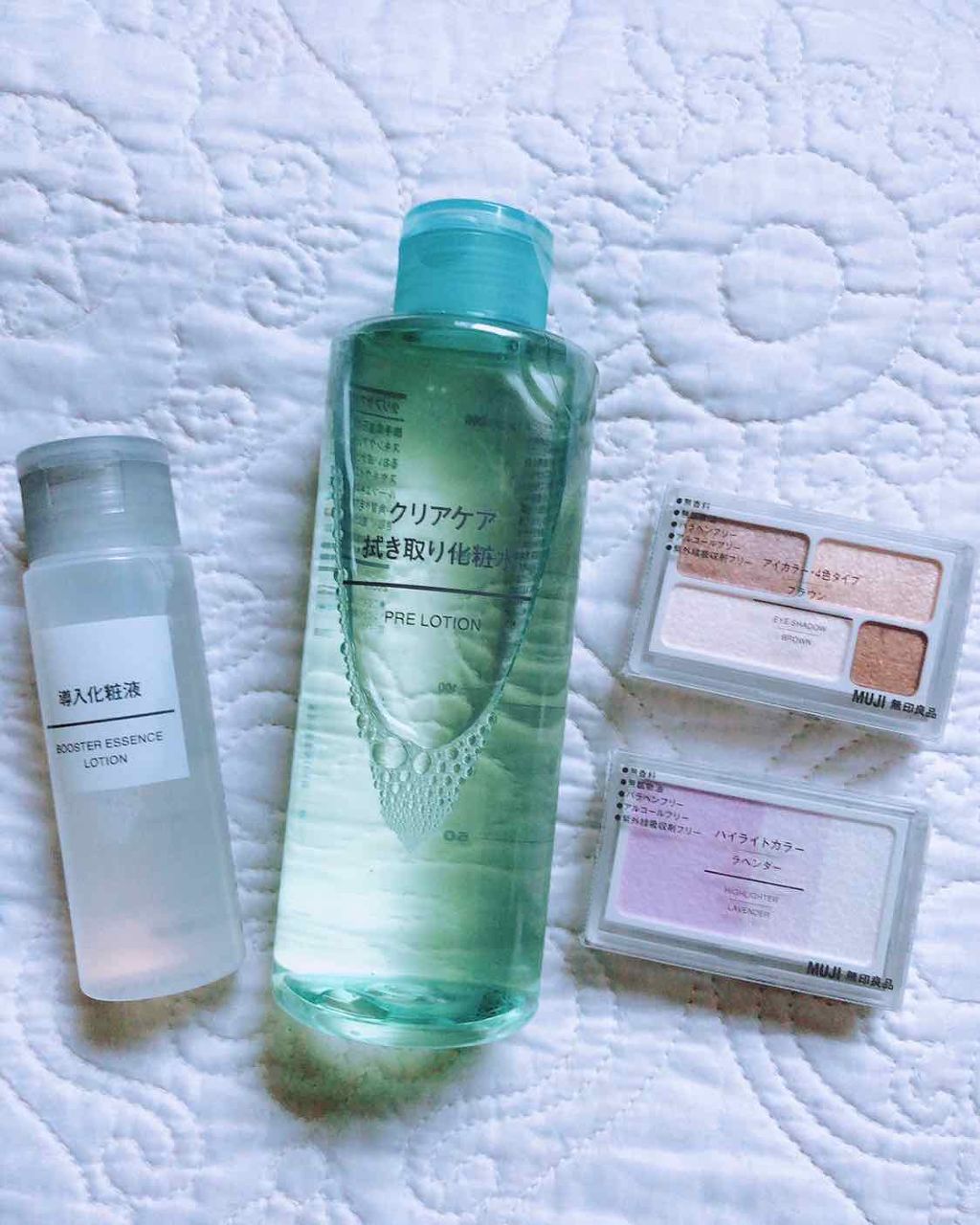 ハイライトカラー ミックスタイプ/無印良品/パウダーハイライトを使ったクチコミ（1枚目）