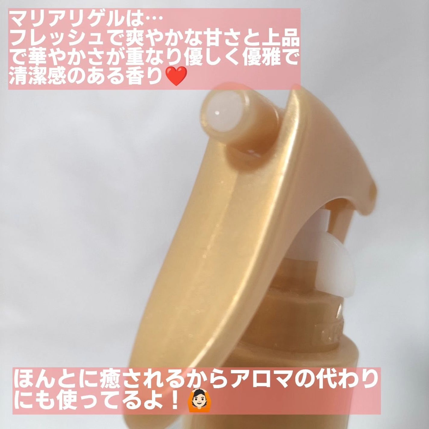 フレグランス スタイリングミスト マリアリゲル/フェルナンダ/ヘアミストを使ったクチコミ(3枚目)