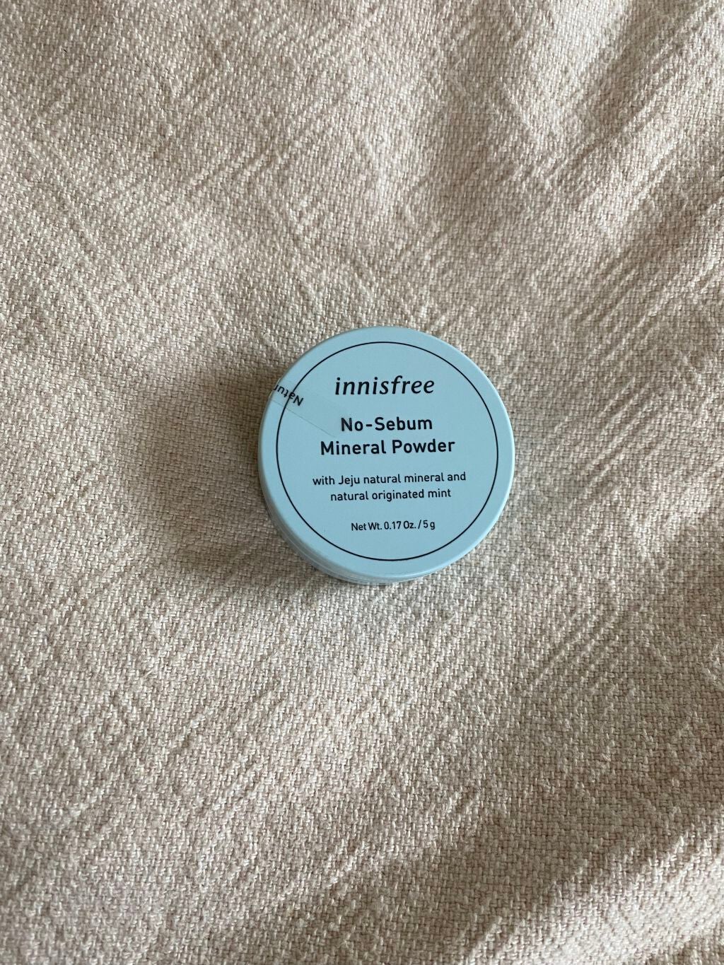 ノーセバム ミネラルパウダー/innisfree/ルースパウダーを使ったクチコミ(1枚目)