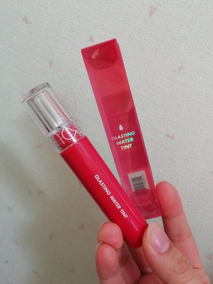 グラスティングウォーターティント/rom&nd/リップティントを使ったクチコミ(2枚目)