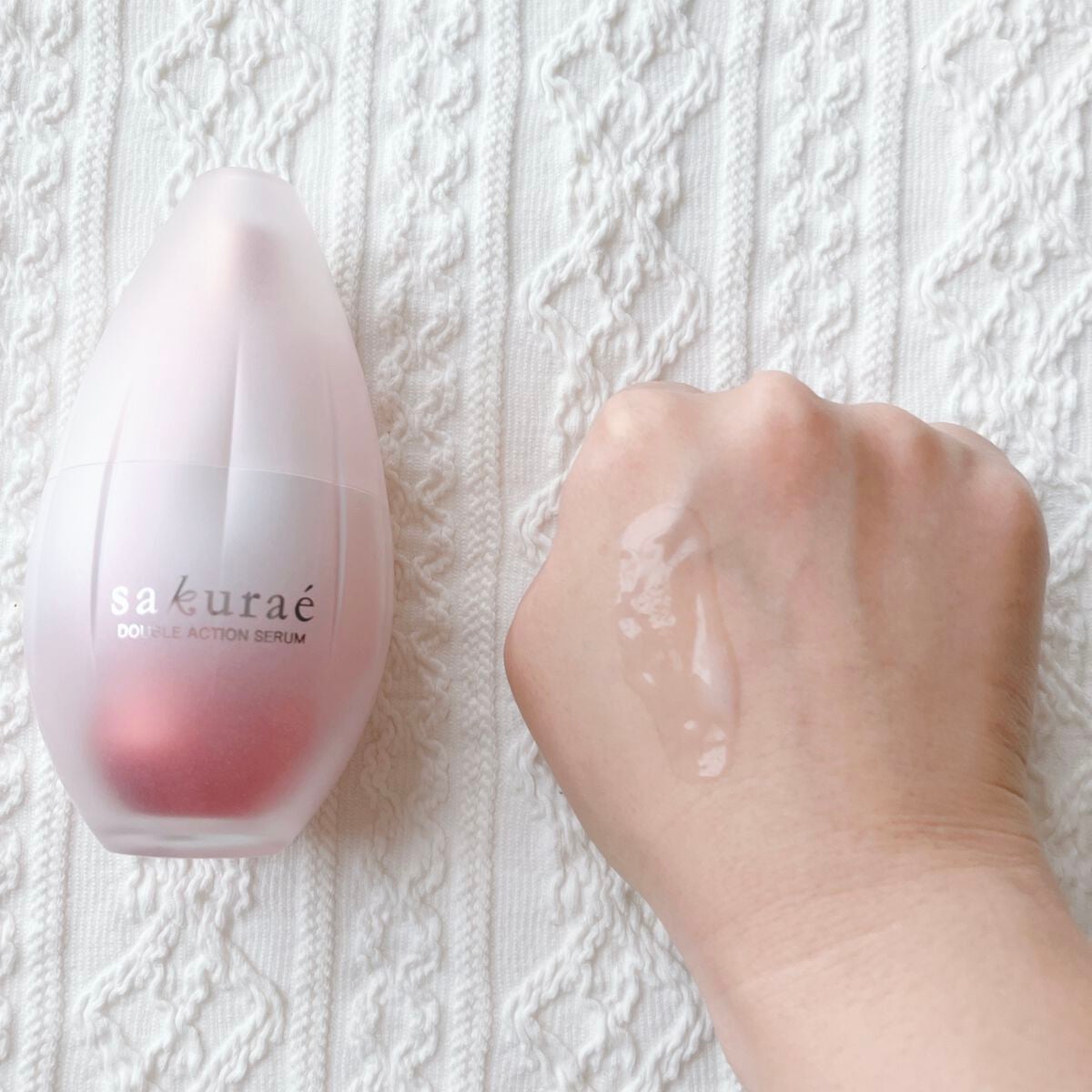 ダブルアクションセラム/サクラエ(sakuraé)/美容液を使ったクチコミ(3枚目)