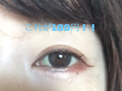 Dazzlin  アイシャドウパウダー/セリア/アイシャドウパレットを使ったクチコミ(1枚目)