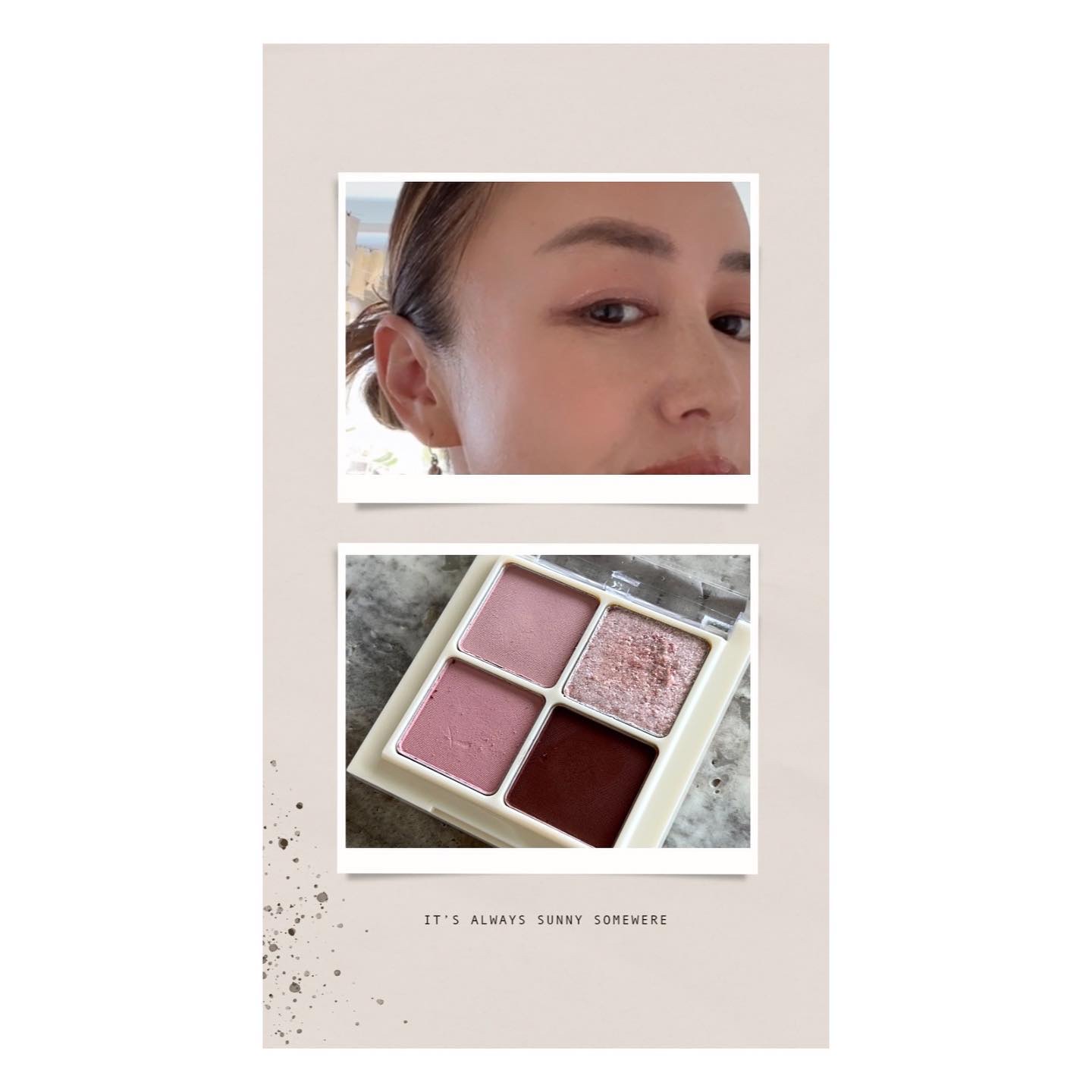 ソウルモーメントパーフェクトアイパレット 03 チョンダム_デザートプレート/HASH/アイシャドウパレットを使ったクチコミ（3枚目）