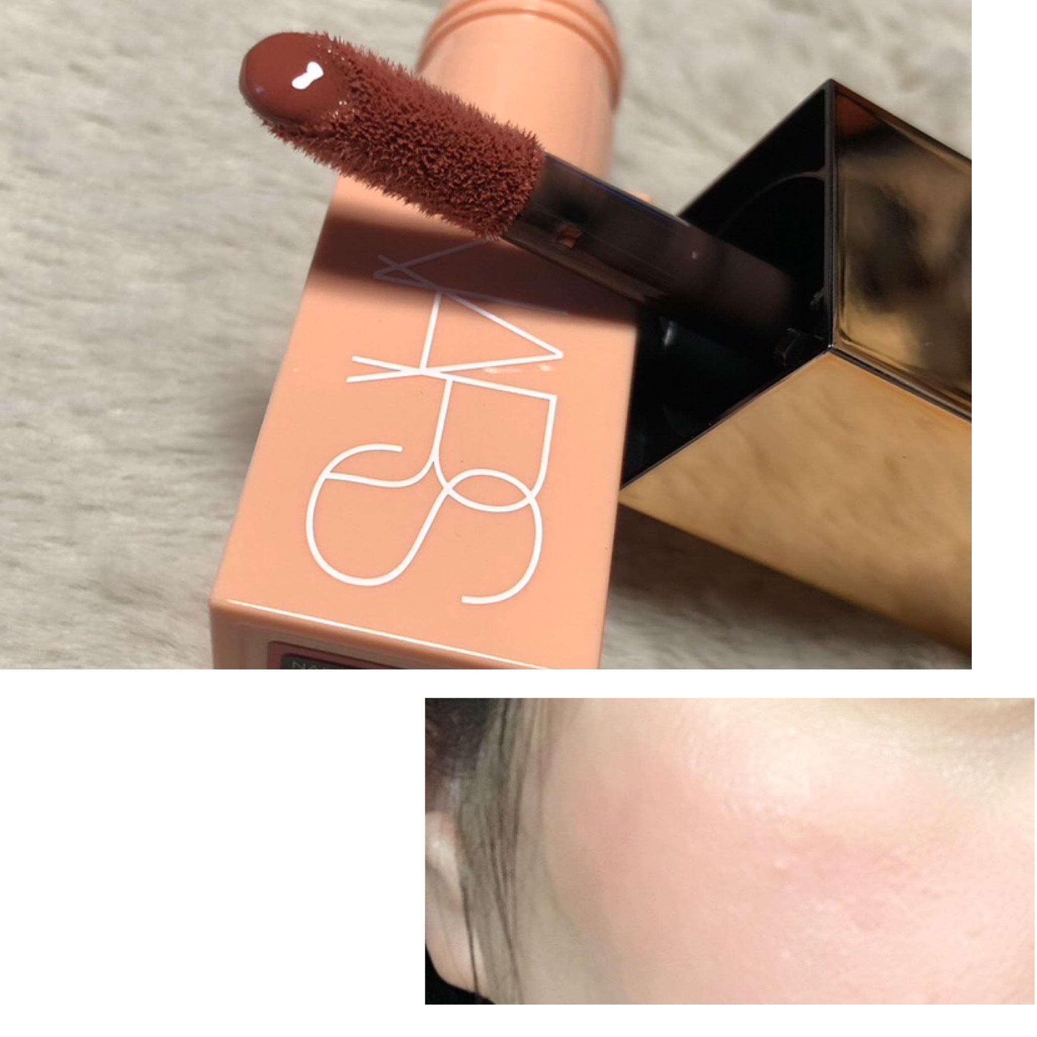  アフターグロー　リキッドブラッシュ/NARS/リキッドチークを使ったクチコミ（3枚目）