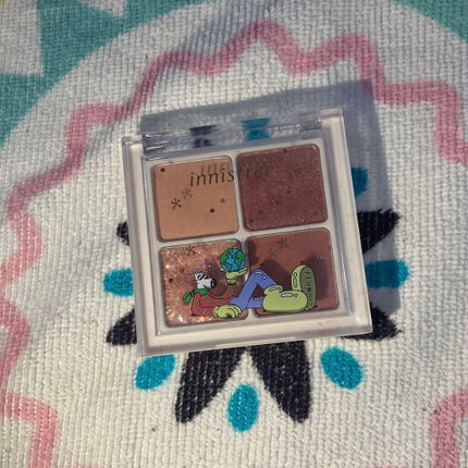 エアリー トゥインクル アイパレット 2021 Green Holidays Edition/innisfree/アイシャドウパレットを使ったクチコミ(1枚目)